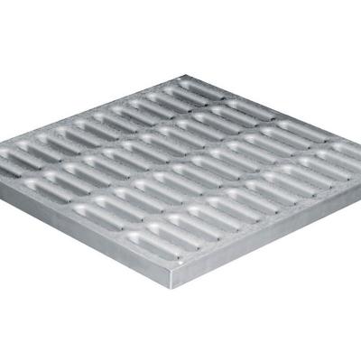 FIRST Grille de sol pvc anti-choc 40x40 gris