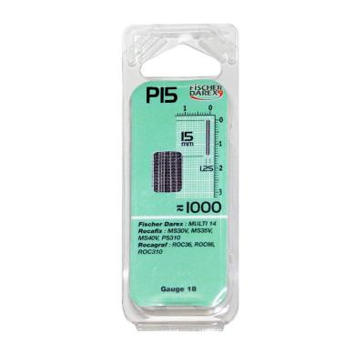 FISCHERDAR Fischer - 1000 Pointes sans T&ecirc;tes 15MM S15963 - S15963