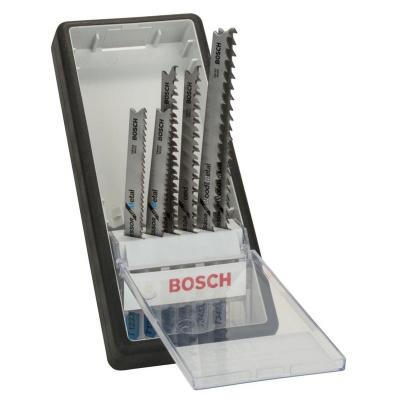 BOSCH Set de 6 Lames de Scie sauteuse Progressor Robust Line  2607010531