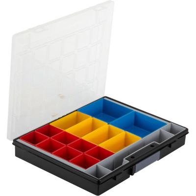 ALLIT Mallette Compartiment&eacute;e Europlus Flex Noire 37-17 &Agrave; 15 Godets