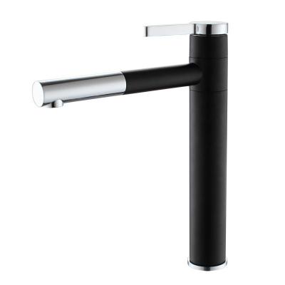 ESSEBAGNO 9008747 Ultrate mitigeur &eacute;vier noir et chrom&eacute; 