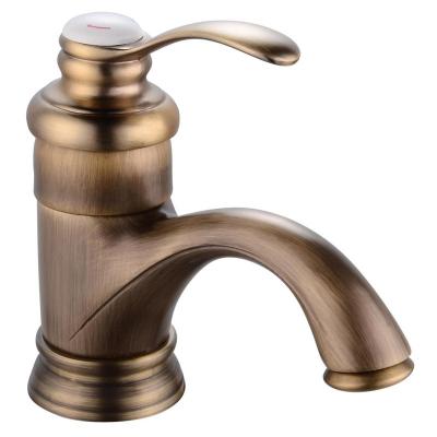EDOUARD ROUSSEAU Mitigeur lavabo Byron - Vieux bronze 
