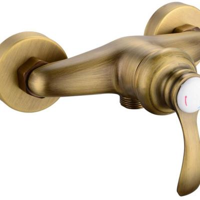 ROUSSEAU Mitigeur de douche m&eacute;canique vieux bronze Edouard  Byron