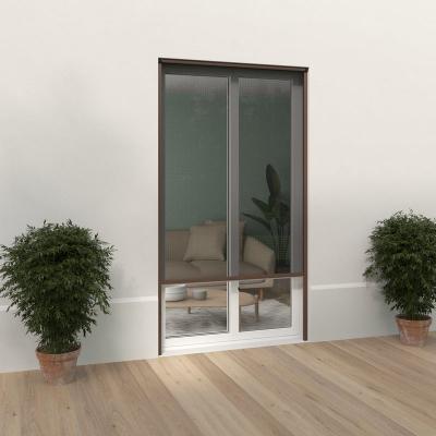 Store moustiquaire enroulable - Marron - 150x230cm 