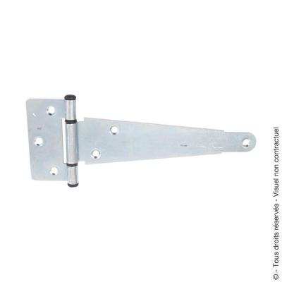 AFBAT Penture anglaise - axe composite - 300 mm - acier zingu&eacute;