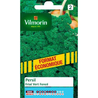 VILMORIN Persil Fris&eacute; Vert Fonc&eacute; - Grand Mod&egrave;le 