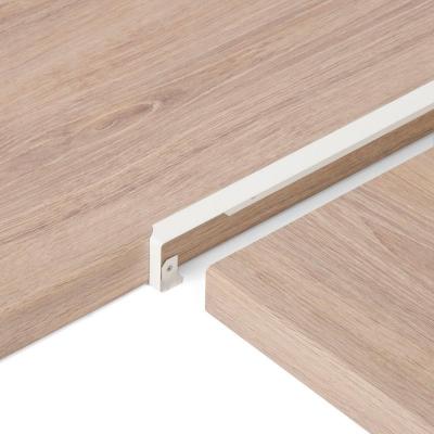 Profil alu jonction angle rayon 3-5 Ep.38xL.670mm blanc 