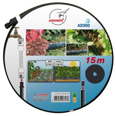 JARDIBRIC Couronne de 50 metres de tuyau polyethylene diametre 4x6