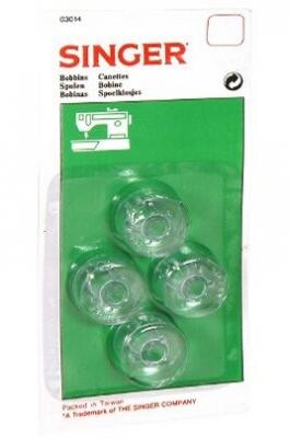 SINGER Canettes platisques par 4 1921003-520 pour Machine &agrave; coudre