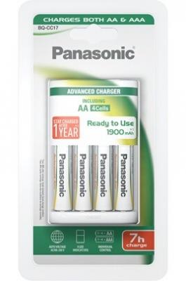 PANASONIC Chargeur de piles  Evolta + 4 piles AA LR6