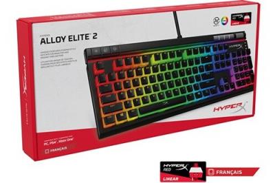 HYPERX  Alloy Elite 2 ( Red) (AZERTY)