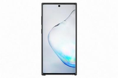SAMSUNG  Coque Silicone Noire pour  Galaxy Note10+
