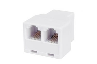 TEMIUM ADAPTATEUR RJ11 FEMELLE VERS 2 RJ11 FEMELLE