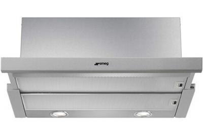 SMEG Hotte T&eacute;l&eacute;scopique  KSET600XE - Acier inoxydable