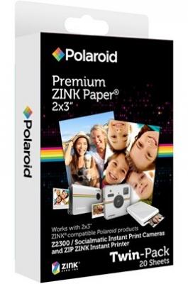 POLAROID  Pack de 20 Films pour Z2300, ZIP et SNAP