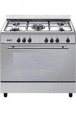 AIRLUX Piano de cuisson  90cm Inox CC902ETIX3 - Gris