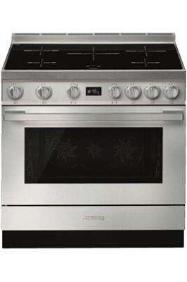 SMEG PORTOFINO 90CM INDUCTION Inox - CPF9IPX