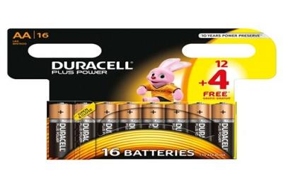 DURACELL  Plus Power MN1500 - Batterie 16 x type AA - Alcaline