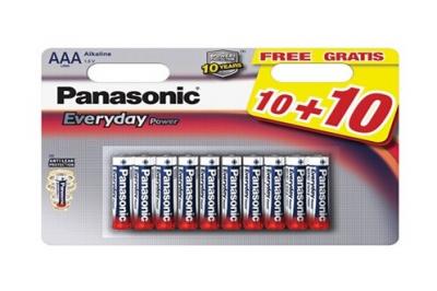 PANASONIC LR03 AAA Every Day Power 10+10 