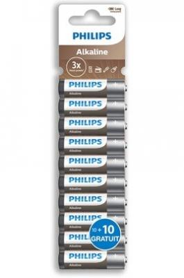 PHILIPS Piles  PACK DE 20 PILES AA