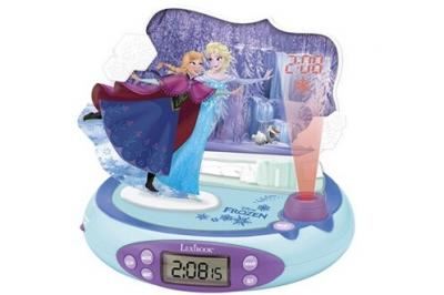 DISNEY Radio r&eacute;veil projecteur Reine des neiges 