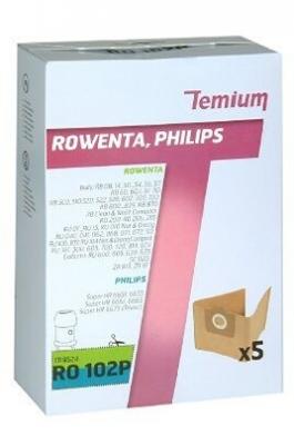 TEMIUM Sac aspirateur  RO102P 5 SACS