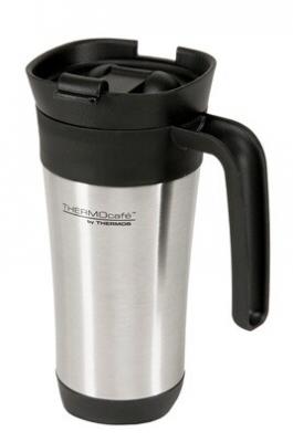 THERMOS Travel Mug inox avec poign&eacute;e 425 cl - THERMOCAFE - 42.0000