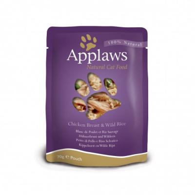 APPLAWS  Chicken With Rice 12x70g Cat Food Dor&eacute; 12x70g