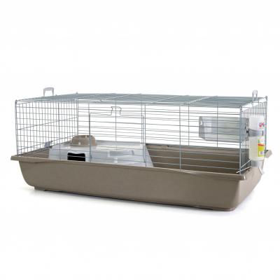 SAVIC  Cage &agrave; Lapin Nero 4 120x64 Cm 