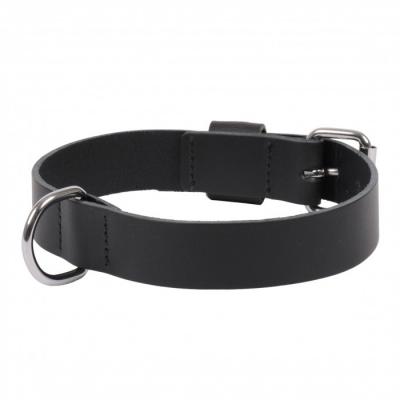 MARTIN SELLIER Collier pour chien en cuir bicolore  499