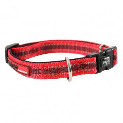 ZOLUX Collier reglable 25mm moov rouge pour chien 