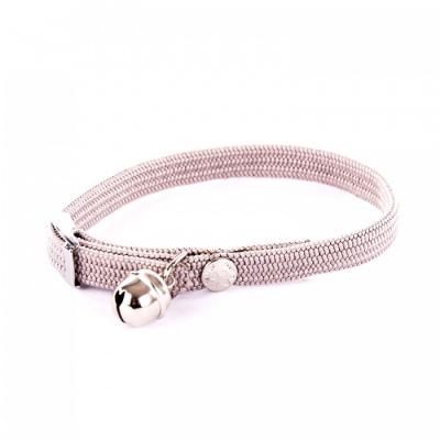 MARTIN SELLIER Collier Chat Nylon El 10/30 Gri - 