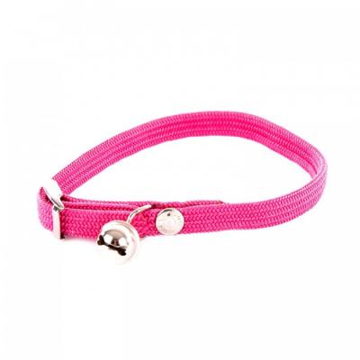 MARTIN SELLIER Collier Chat Nylon El 10/30 Rose - 