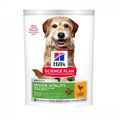 HILL&APOS;S Science Plan Youthful Vitality Small & Mini Mature 7+ au Poulet 1.5 