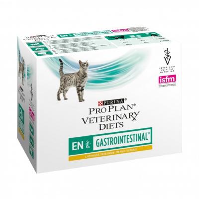 PURINA PRO PLAN VETERINARY DIETS Purina Pro Plan veterinary diet EN chat sachets 10x85g saumon