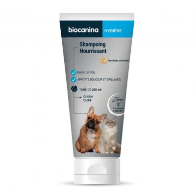 BIOCANINA  Shampooing Nourrissant pour Chien Et Chat 200 ML