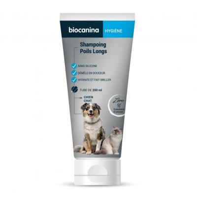 BIOCANINA  Shampooing Poils Longs Chien Et Chat 200ml