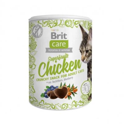 BRIT CARE  Superfruits Chicken 100g Cat Snack Clair