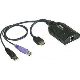ATEN Adaptateur kvm de support virtuel hdmi / usb,  ka7168