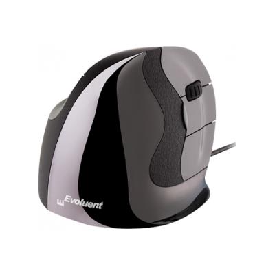 BAKKERELKHUIZEN Evoluent VerticalMouse D Large - Souris verticale - ergonomique - laser - 6 boutons - filaire - USB 