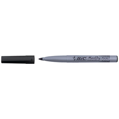BIC  Pocket - pointe ogive - 1 mm - noir