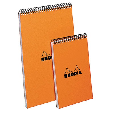 Bloc-note Spirales 10,5 X 14,8 Cm 160 Pages Rhodia - Le Bloc-notes