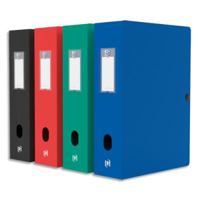 ELBA MODLING  - Boite De Classement Polypro Dos80 Couleurs Assorties