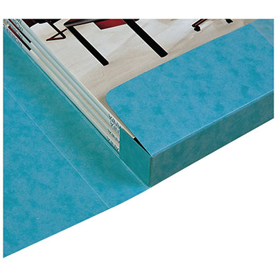 EXACOMPTA Boite de classement Cartobox - dos 4 cm - carte lustr&eacute;e 7/10e - jaune