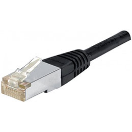 Cordon Rj45 &Eacute;tanche Cat&eacute;gorie 6 F/utp Noir - 50 M