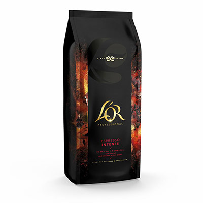 L OR L'or Caf&eacute; en grains L'Or Espresso Intense Bio - Paquet de 1 kg