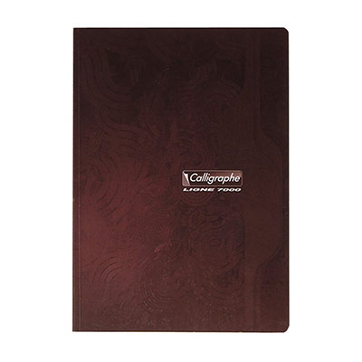 CALLIGRAPHE Cahier broch&eacute;  A4 21 x 29,7 cm - petits carreaux 5x5 - 192 pages - bloc 192 feuilles