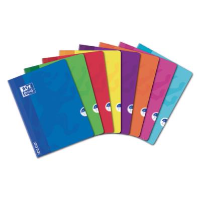 OXFORD  Cahier Openflex Piq&ucirc;re 24 X 32 Cm 96 Pages 90g 5x5 Couverture Polypropyl&egrave;ne Assortie