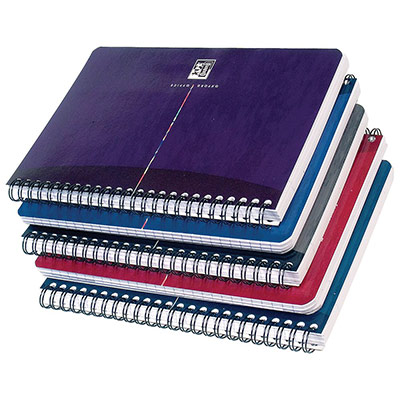OXFORD  Cahier Reliure Int&eacute;grale A5 - 180 Pages Seyes Office Essentials