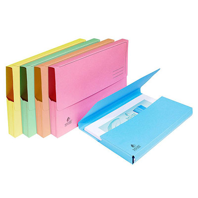 EXACOMPTA  Pochettes SUPER carte 210g/m&sup2; - Coloris assortis pastel